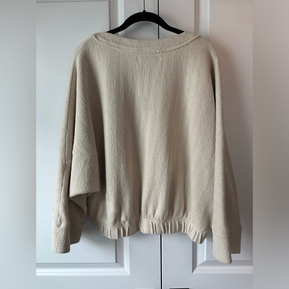 Free People Beach BRB Solid Pullover Harvest Moon (Size S) - Picture 3 of 8